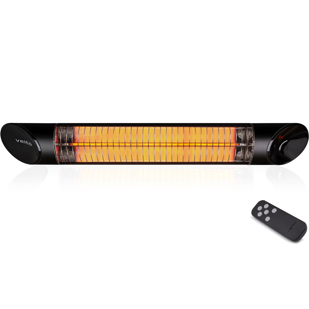 Veito Blade-S2500 Wall and Ceiling Mounted Outdoor Patio Infrared Heater 2500W Image 3