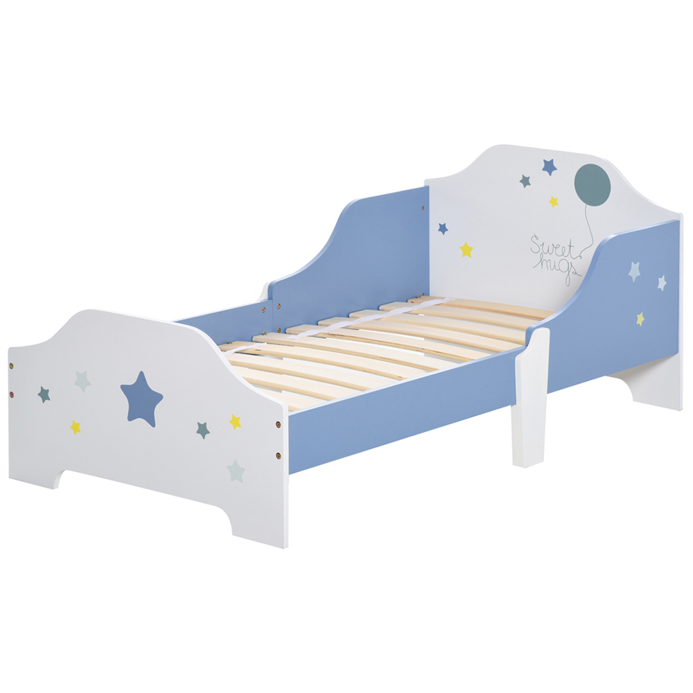 Playful Haven Single Blue Toddler Bed Image 2