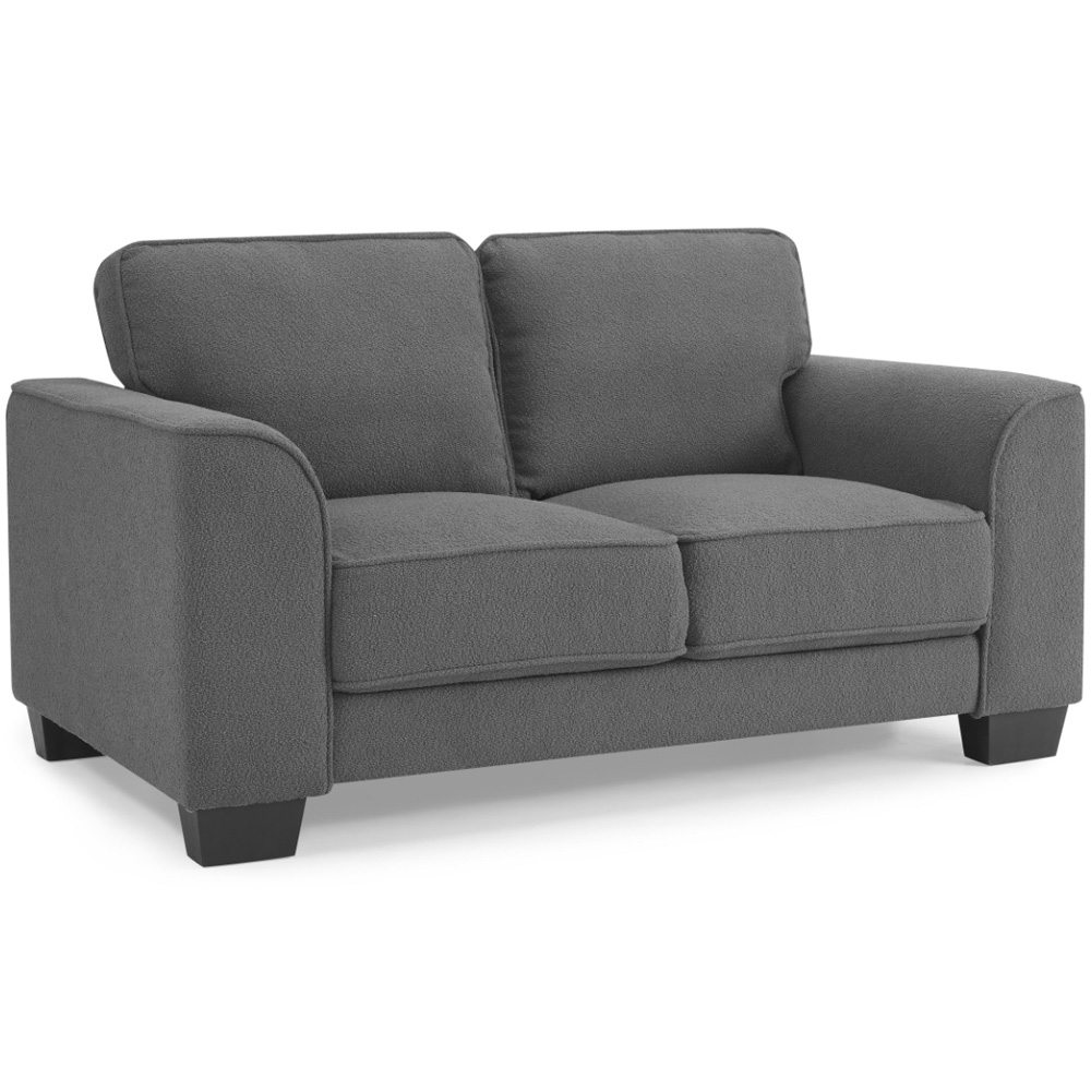 Home Detail Jada 2 Seater Dark Grey Boucle Sofa Image 2