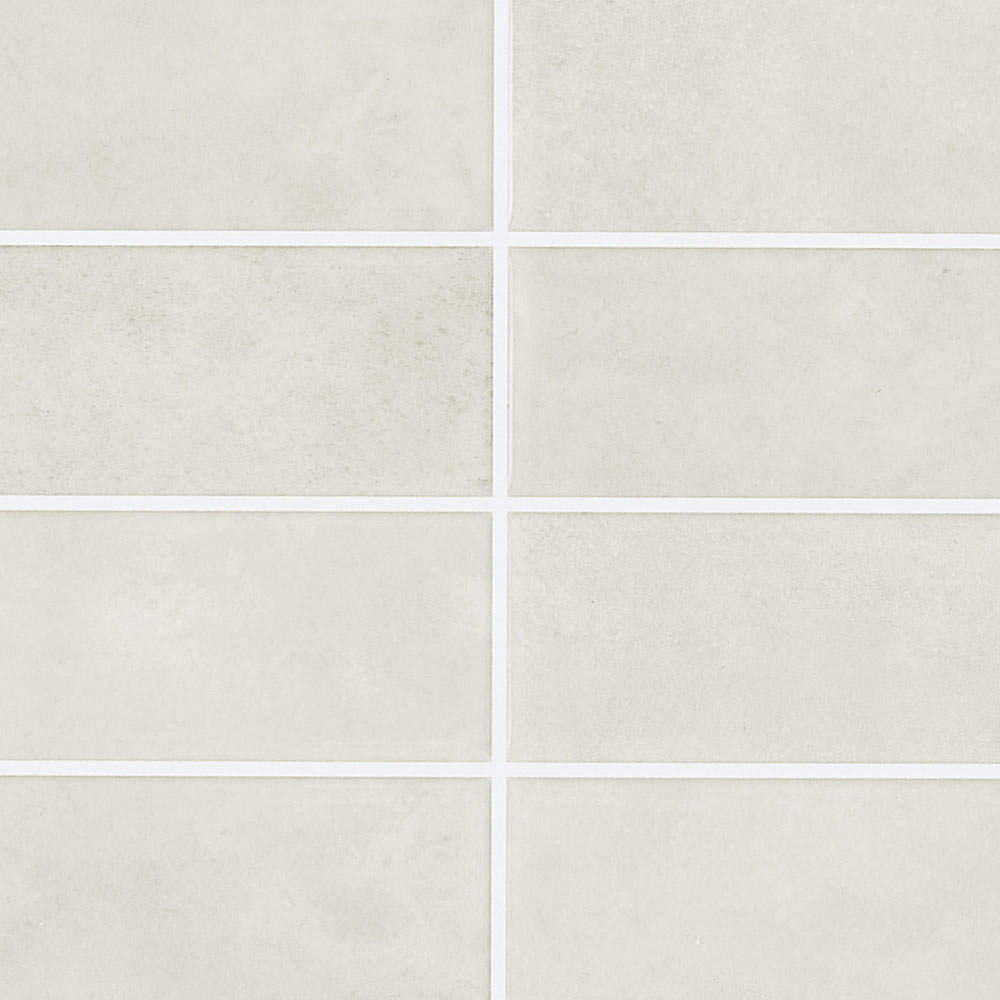 Living and Home Grid Effect Grey Apricot Peel and Stick Wall Tile Sticker 10 Pack Image 5