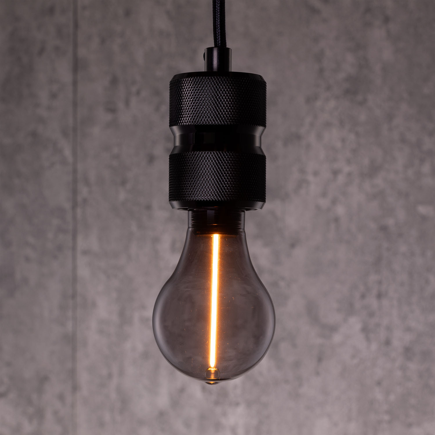 TCP Filament Smoke Classic 60L B22 Warm White Bulb - Warm White Image 2