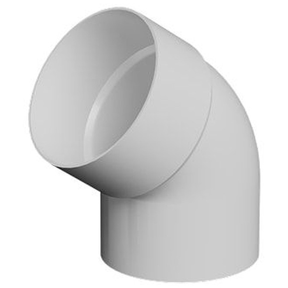 FloPlast Industrial Xtraflo Swan Neck Downpipe Kit with Access Pipe White 110mm Image 5