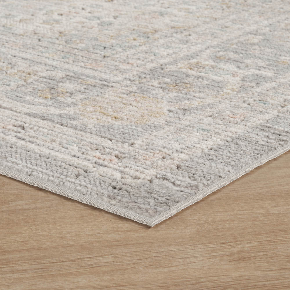 Desire Rugs Maia Grey Floral Non Slip Rug 160 x 240cm Image 3
