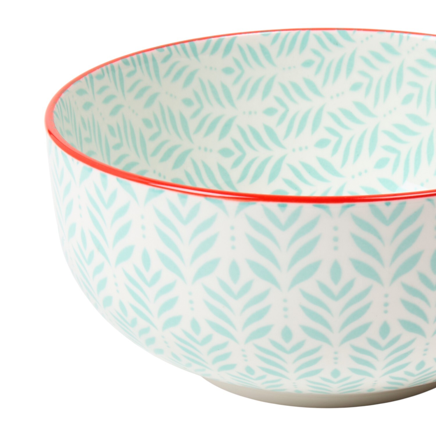 Azalia Pad Print Bowl Blue Image 3