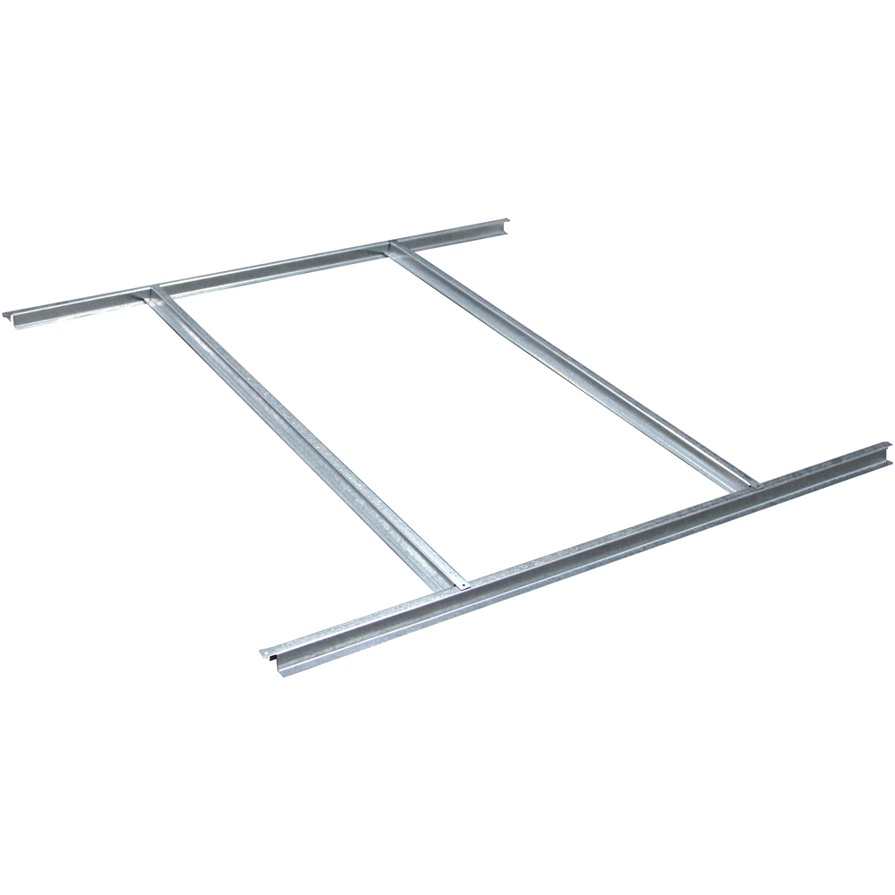 Rowlinson Airevale Plastic Apex Shed Dark Grey with Foundation Kit 4 x 6ft Image 3