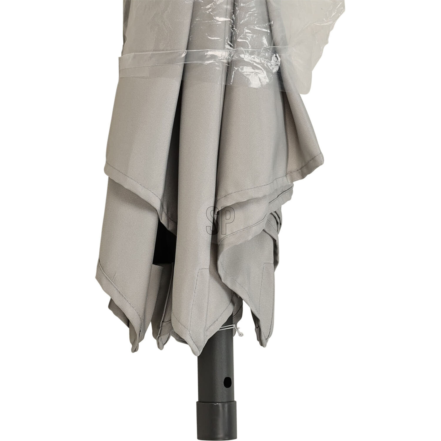 Patio Umbrella - Light Grey / 2.3m Image 2