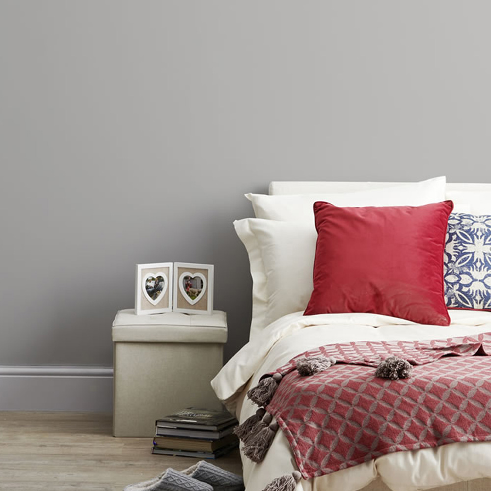 Wilko Walls & Ceiling Grey Matt Emulsion Paint 10L Image 5