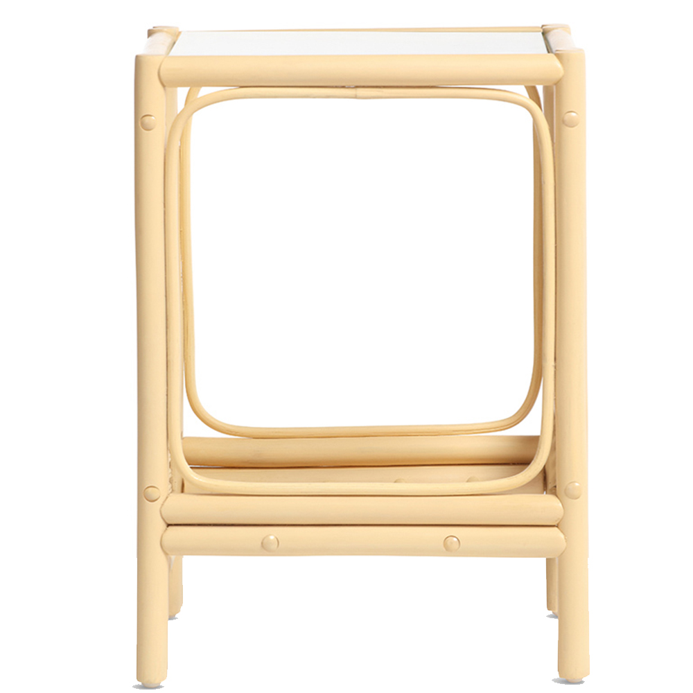 Desser Chelsea Natural Rattan Side Table Image 3