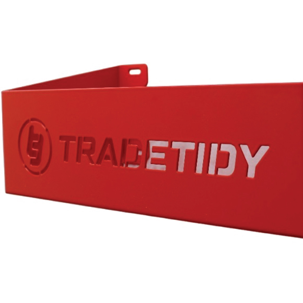 TradeTidy Red Steel General Purpose Storage Tray 330mm Image 2