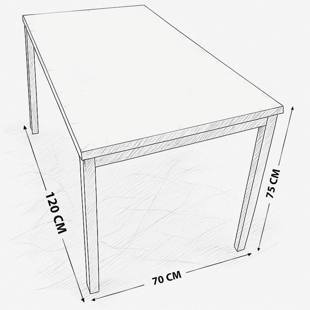 Kosy Koala 4 Seater Leather Glass Dining Set Grey Image 6