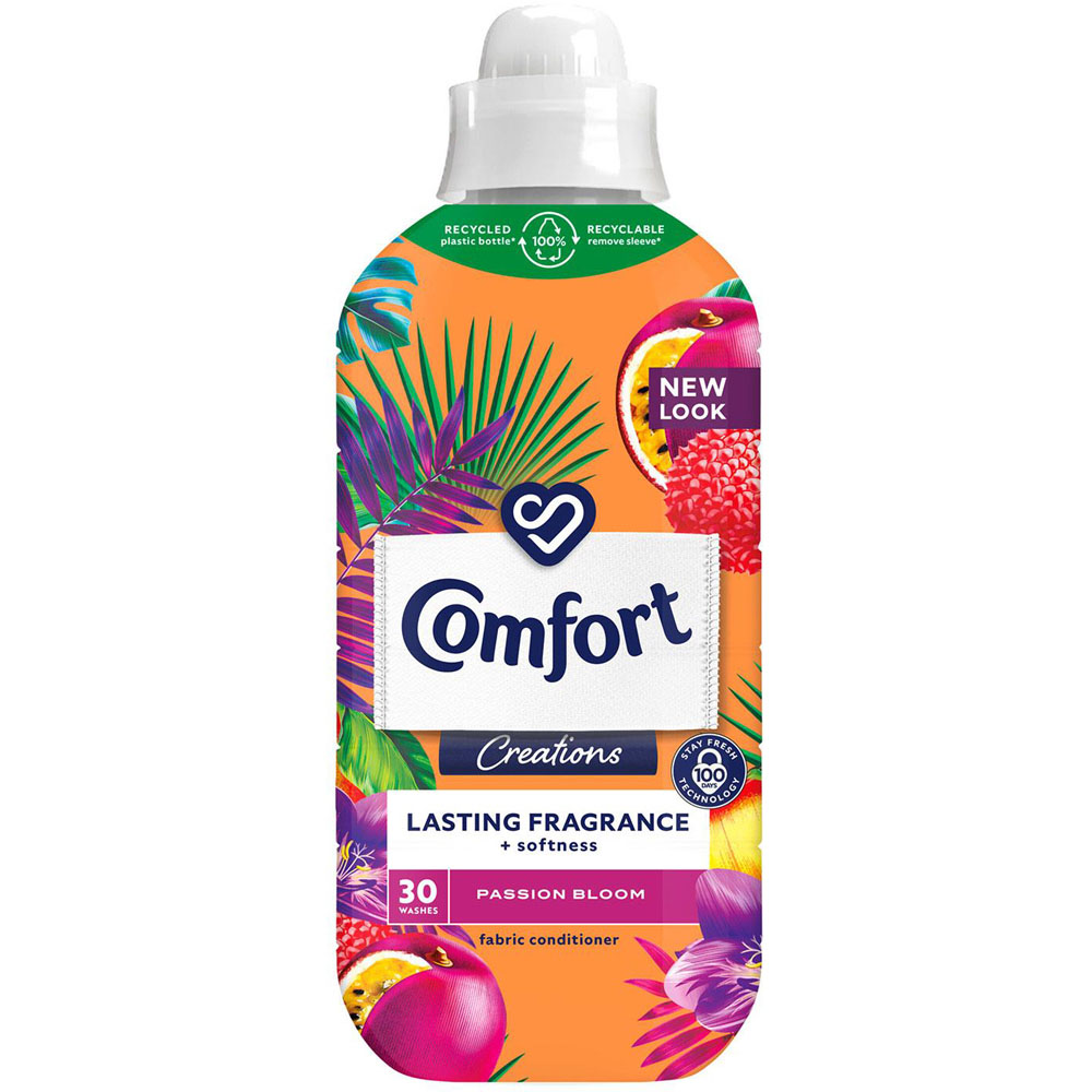Comfort Creations Passion Bloom Lasting Fragrance Fabric Conditioner 30 ...