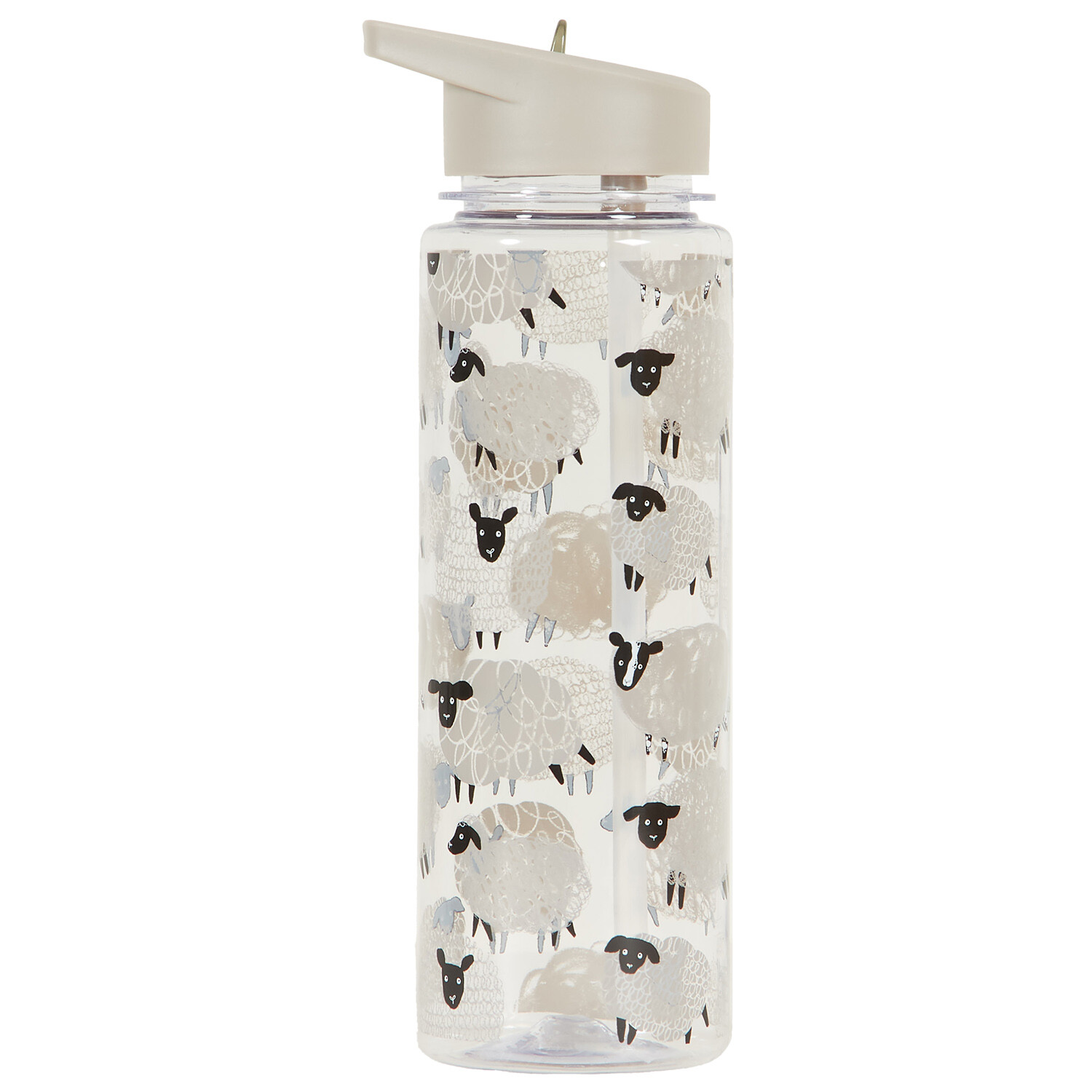 Highland Flock Sports Water Bottle - Taupe Image 1
