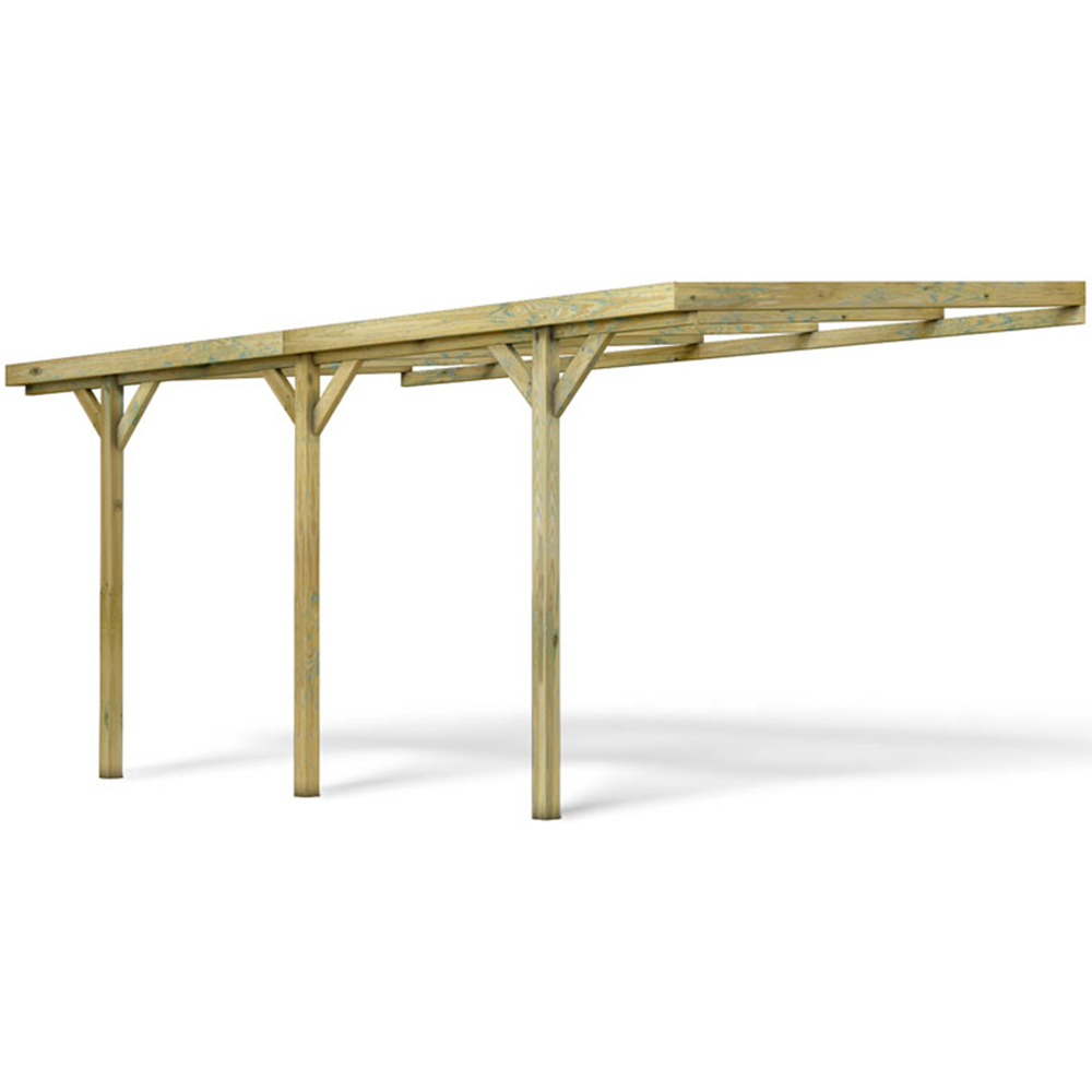 Cerland Henri 5.2 x 3m Wooden Wall Mounted Pergola Image 2
