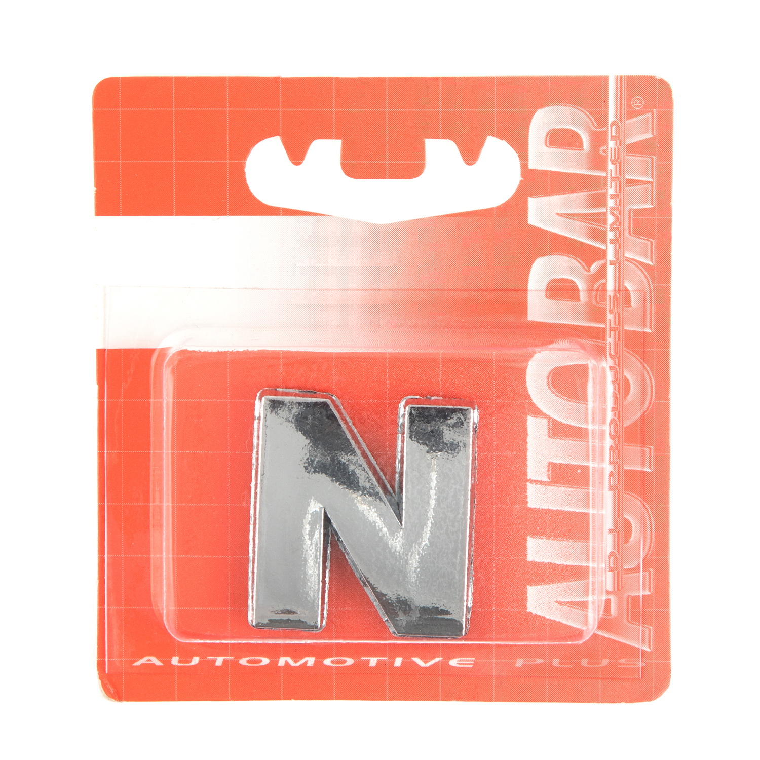 Self Adhesive Chrome Digit - N Image