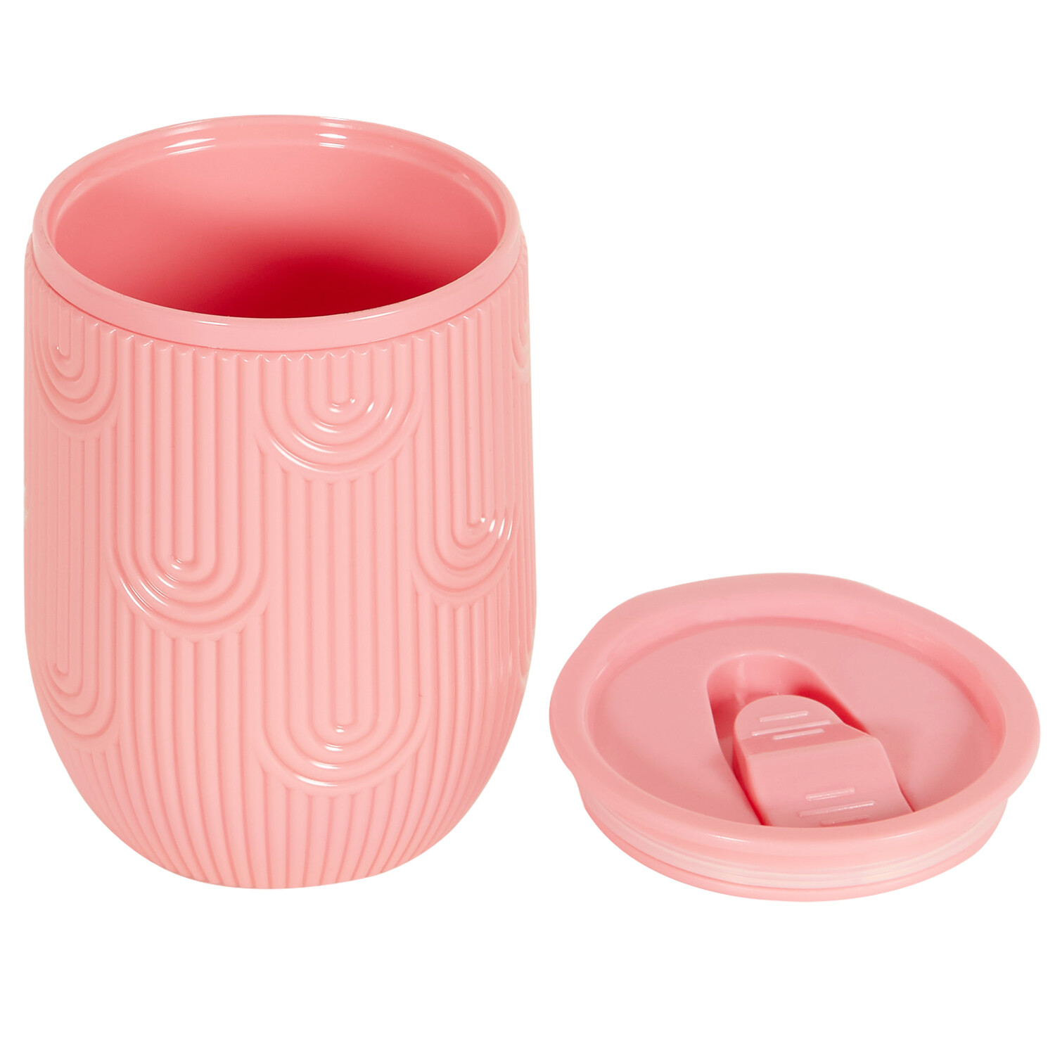 Pink Lidded Egg Tumbler - Pink Image 4