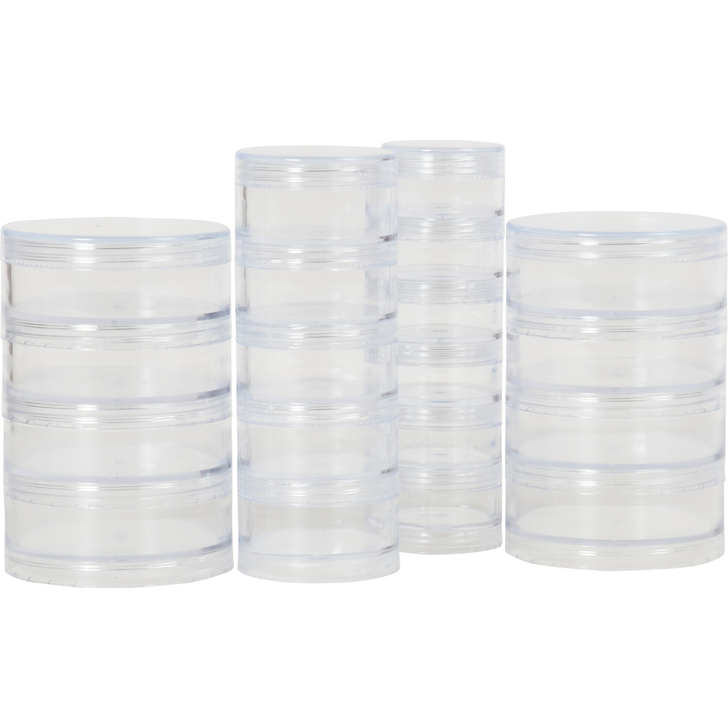 Art StudioAssorted Stackable Storage Containers Image 3