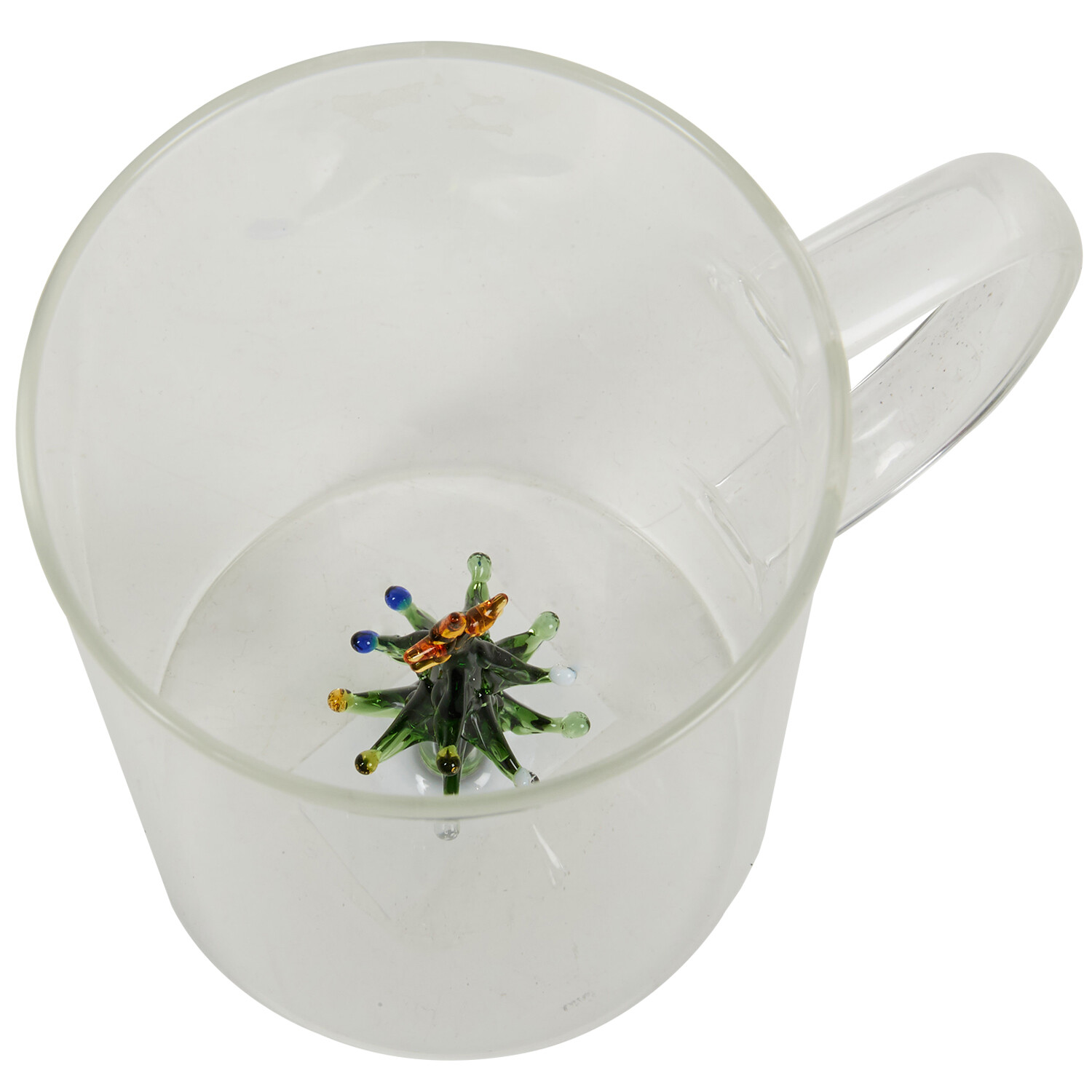 Christmas Glass Decor Mug - Clear Image 6