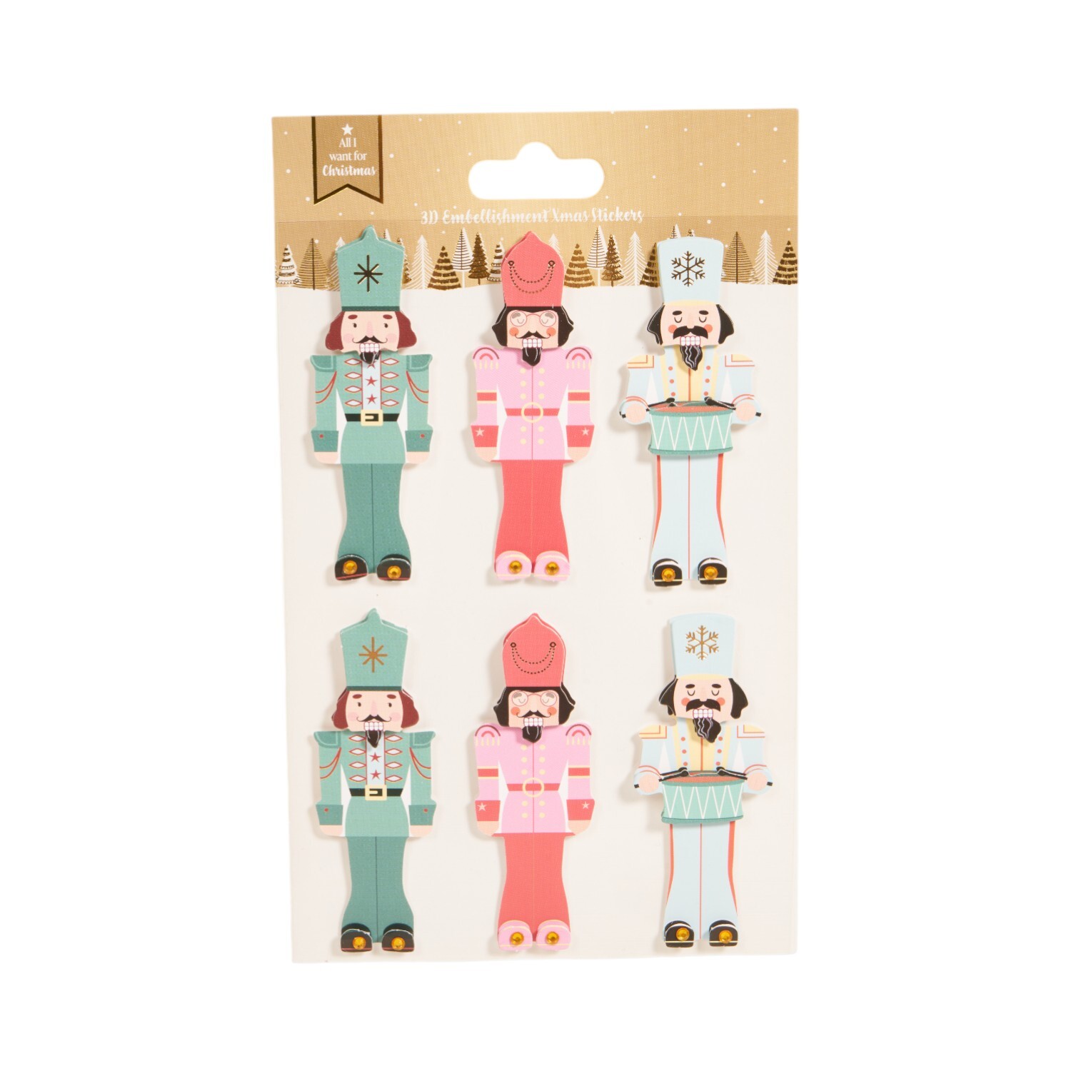 3D Embellishment Xmas Stickers Image 4