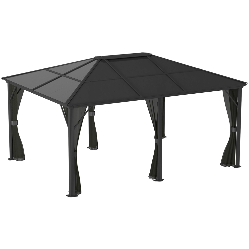 Sojag Meridien 3.7 x 4.9m Grey Gazebo Image 2