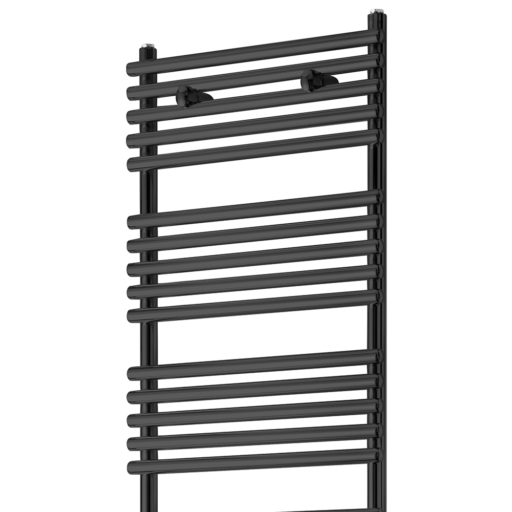 Towelrads Iridio 2098BTU Anthracite Towel Radiator 1200 x 500mm 615W Image 2