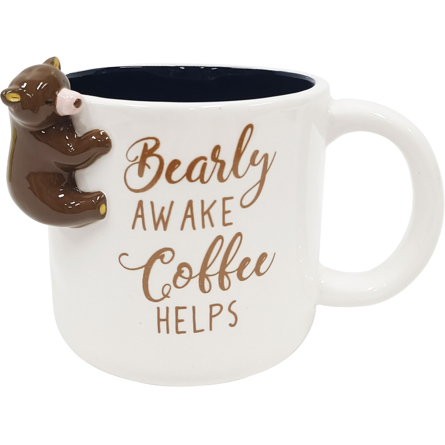 Bearly Awake Coffee Mug - White Image 1