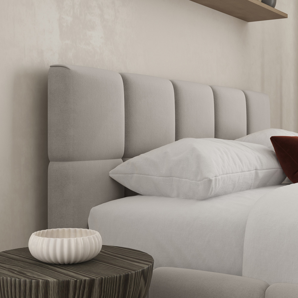 DS Living Ovella King Size Pebble Cubed Bed Frame Image 2