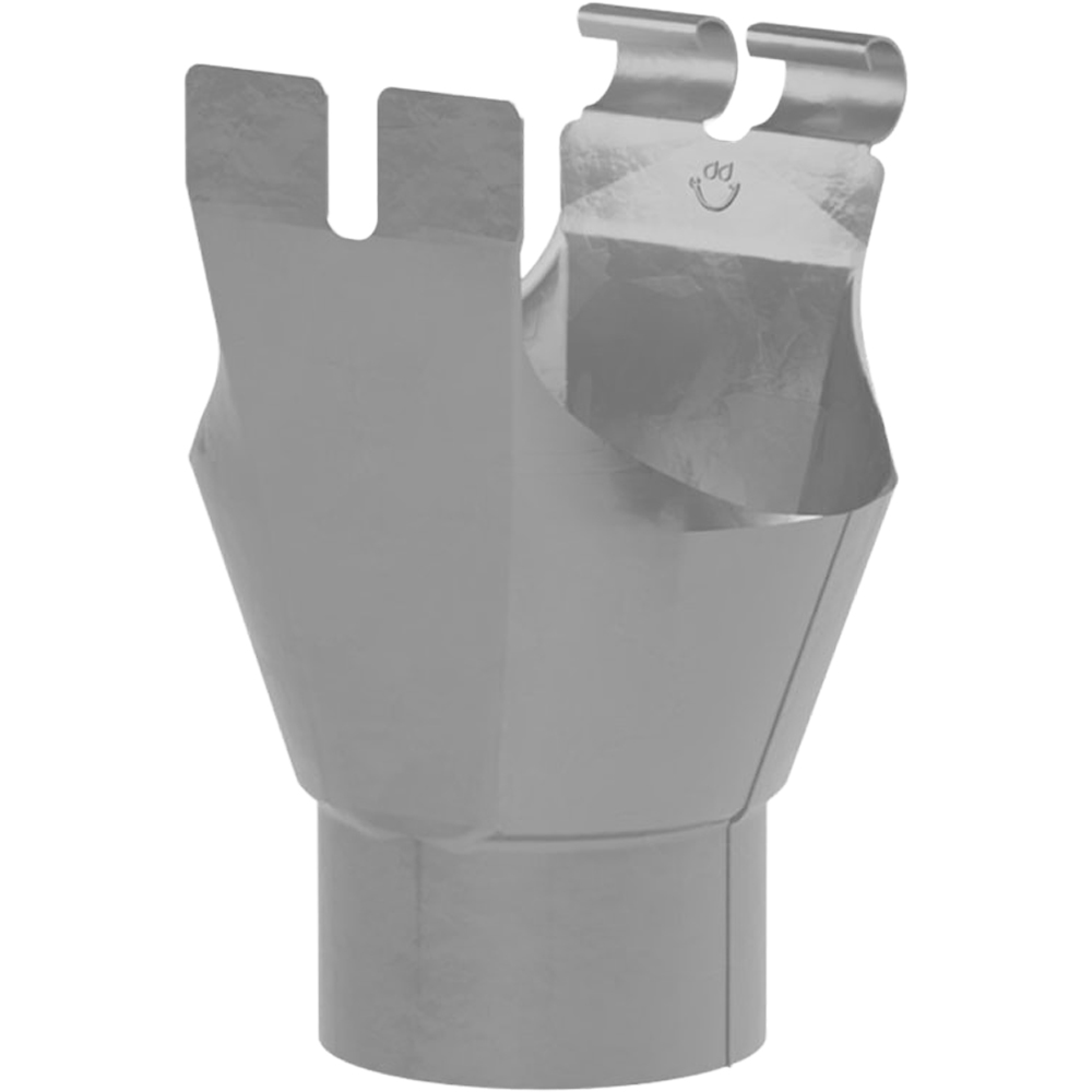 Galeco Steel Half Round Gutter Kit Galvanised 135mm Image 5