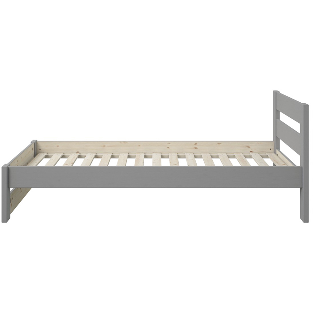 Noomi Tera Single Grey Bed Frame Image 4