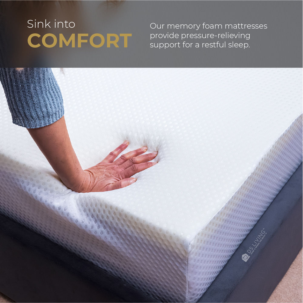 DS Living PureDream Super King Size Orthopaedic Memory Foam Mattress 6 inch Image 4
