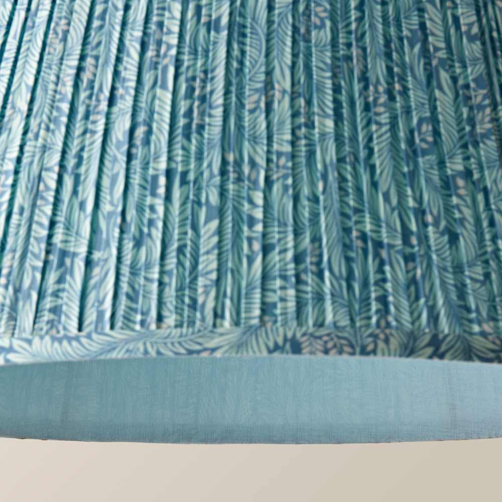 ValueLights Alba Tapered Leaf Pleated Large Ceiling Lamp Shade Image 6