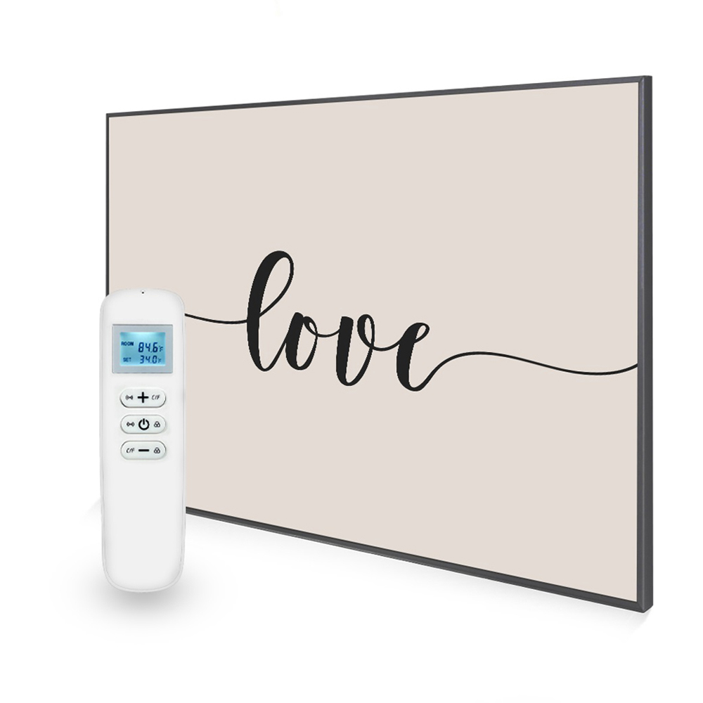 Mirrorstone Nexus Love Quote Wi-Fi Infrared Heating Panel 1200W 995 x 1195mm Image 3
