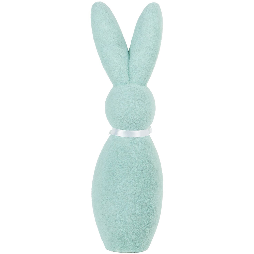 Flocked Bunny Ornament Image 9