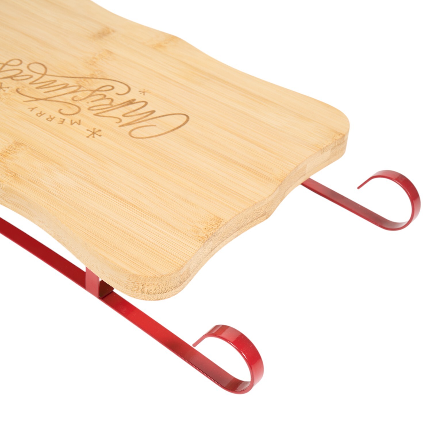 Sleigh Serving Board Natural Image 6
