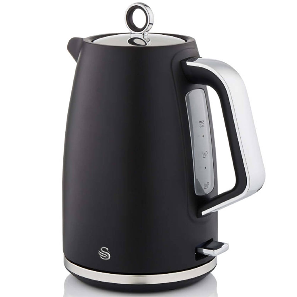 Swan Serenity EEJB340 Black 20L Microwave with 4 Slice Toaster and 1.7L Kettle Set Image 3