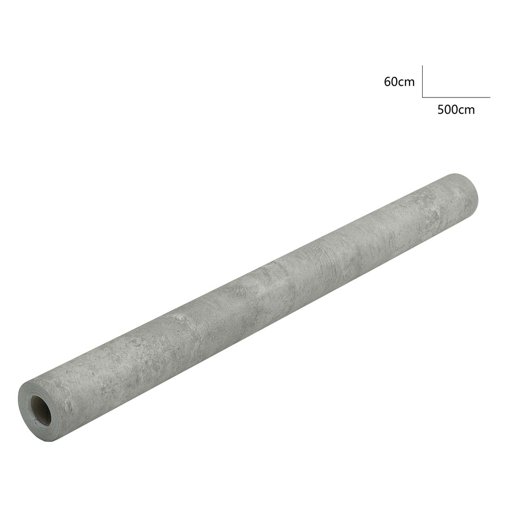 Living and Home PVC Industrial Cement Grey Wallpaper Image 9