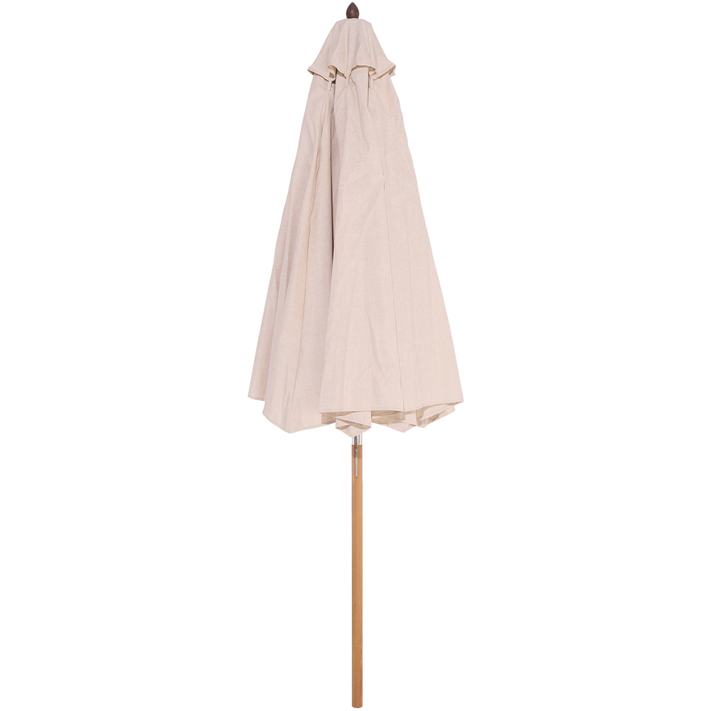 Rowlinson Ashdown Wooden Parasol 2.5m Image 3