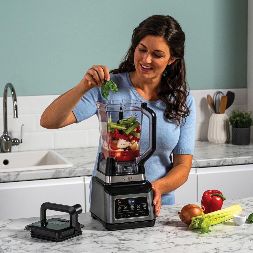 Ninja BN800UK 3-in-1 Black Auto-iQ Food Processor 1200W Image 5
