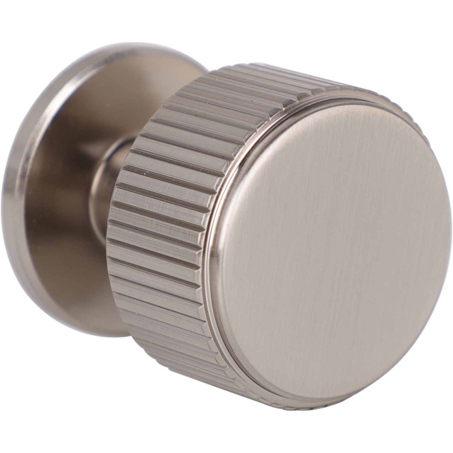 Pack of 4 Frankfurt Linear Cabinet Knobs Brushed Nickel Image 2