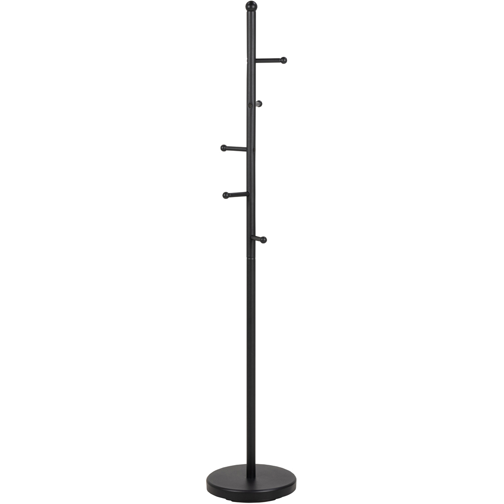 Florence Aspen Matt Black Coat Hanger Image 1