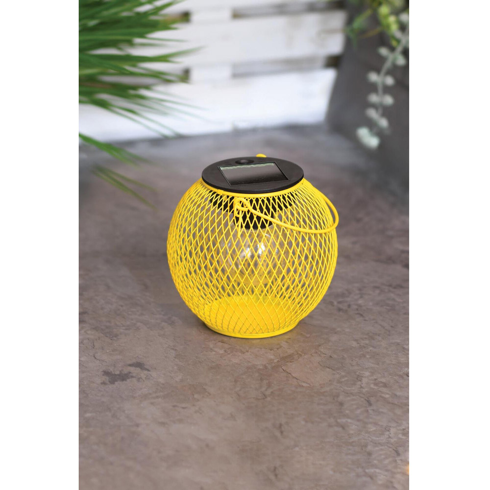Small Solar Mesh Lantern Image 9