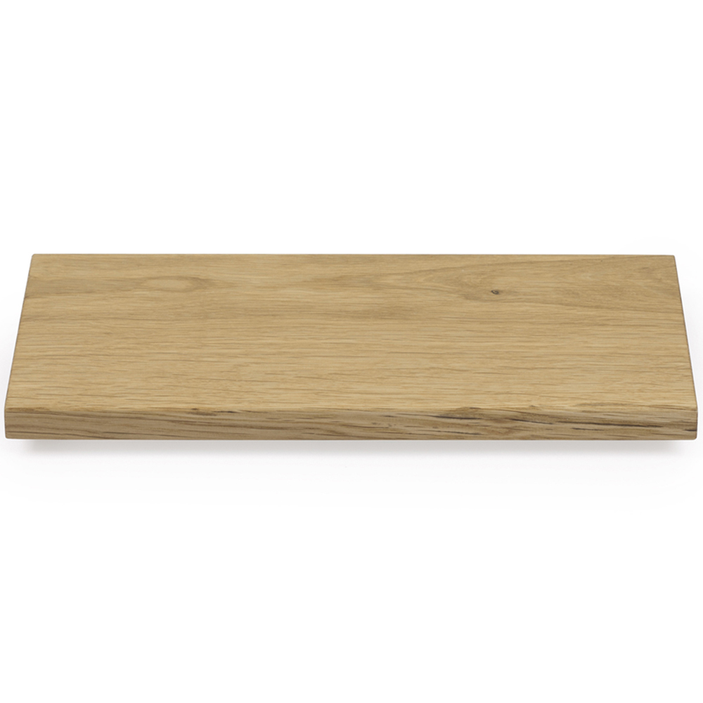 Terma Stand Oak Wood Towel Rail Shelf 400mm Image 4