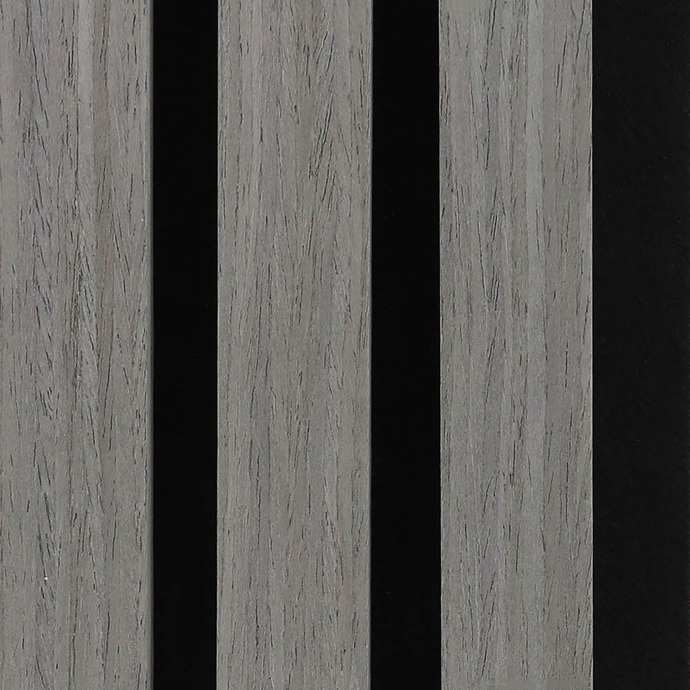 Kraus Easy Living Alder Grey Acoustic Slat Wall Panel 240 x 60cm Image 9