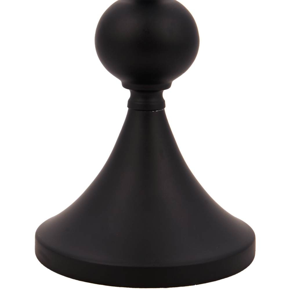 Black Table Top Candle Holder Image 4