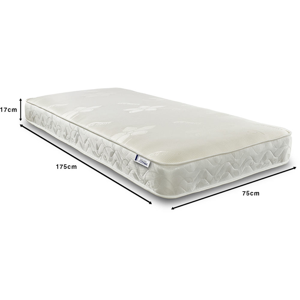 Extreme Comfort Stress Free Essentials Shorty Hybrid Memory Foam Pinna Coil Mattress Image 5