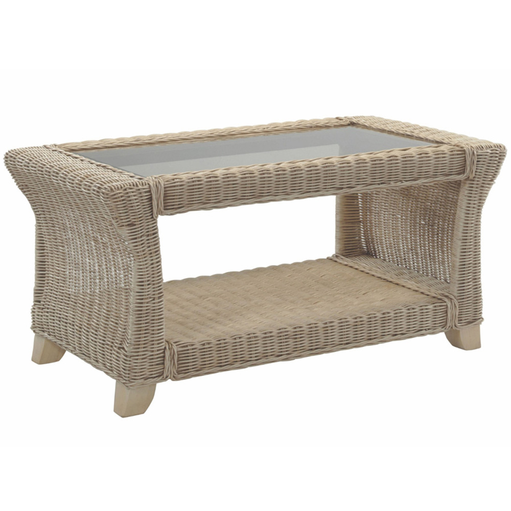 Desser Furniture Clifton 4 Seater Natural Rattan Sofa Set Image 3