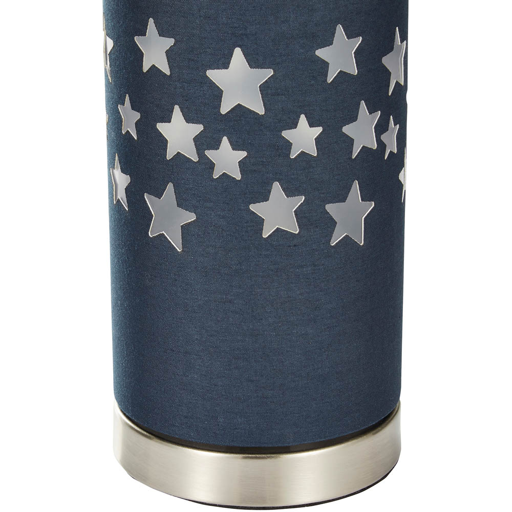 Glow Navy Stars Cut Out LED Table Lamp Image 4