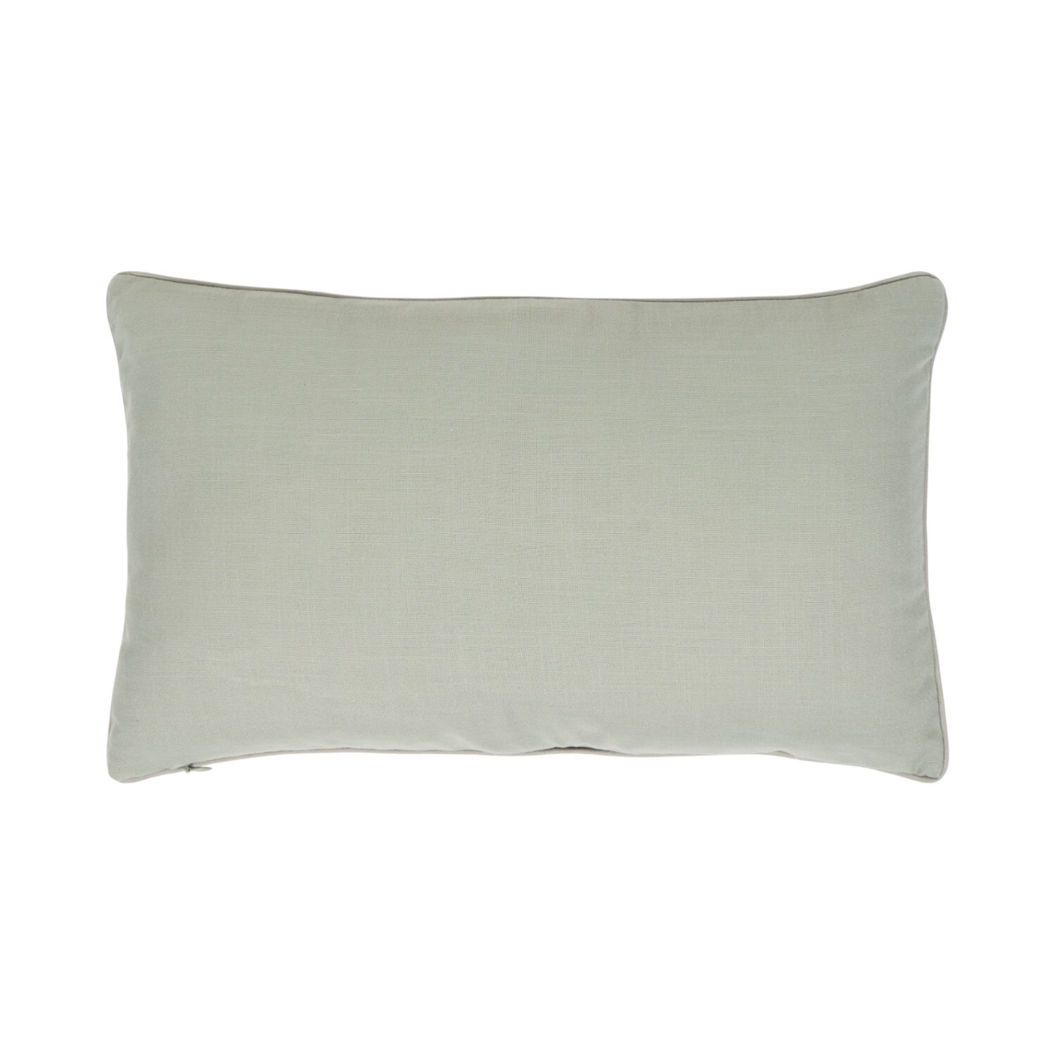 Kalina Floral Embroidered Cushion Grey Image 4