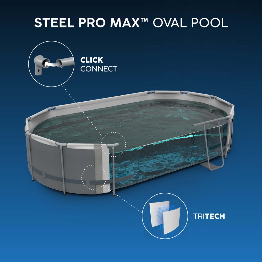 Bestway Steel Pro Max Oval Pool Set 20 x 12ft x 48 inch Image 7