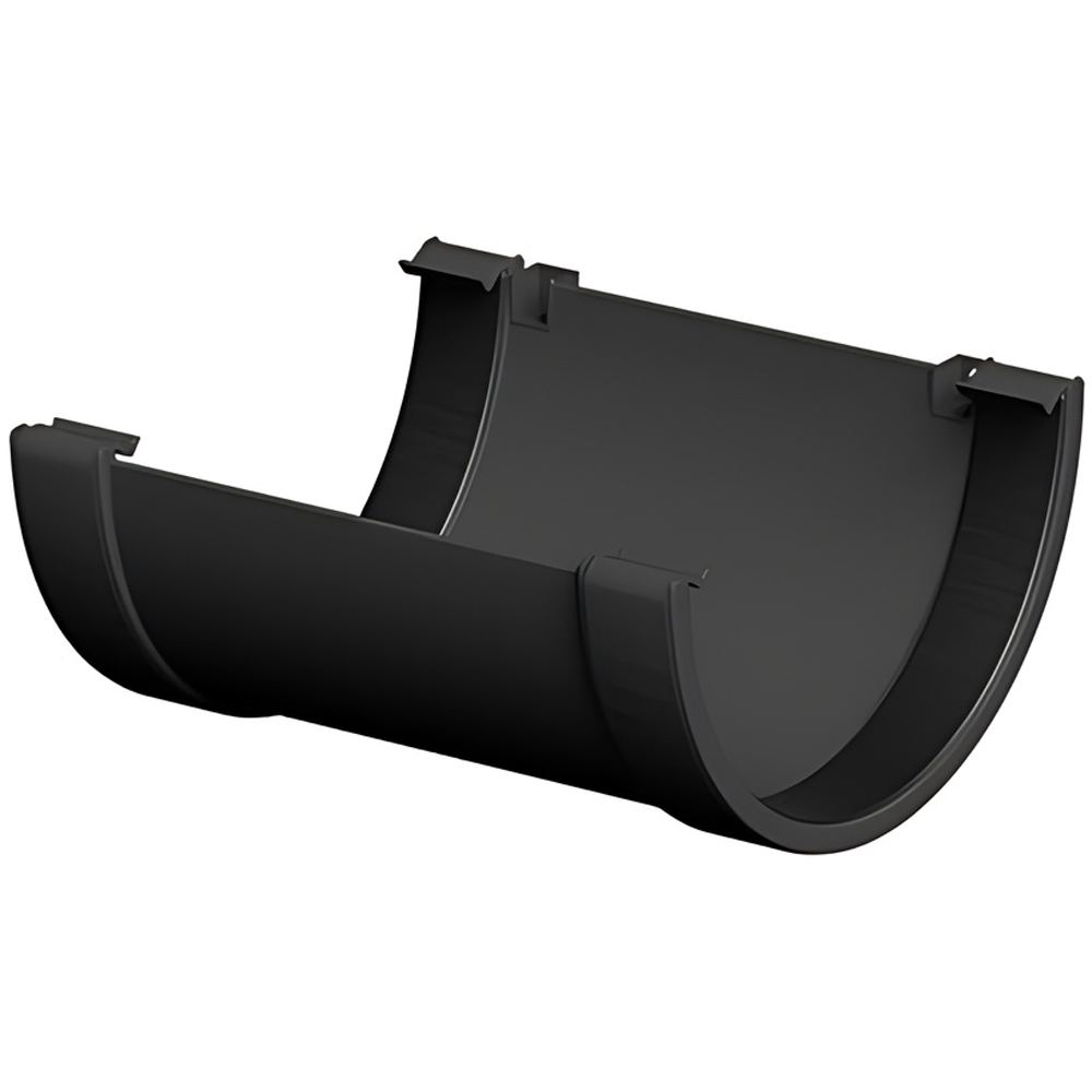 FloPlast Industrial Xtraflo Gutter Kit Standard Black 170mm x 16m Image 5