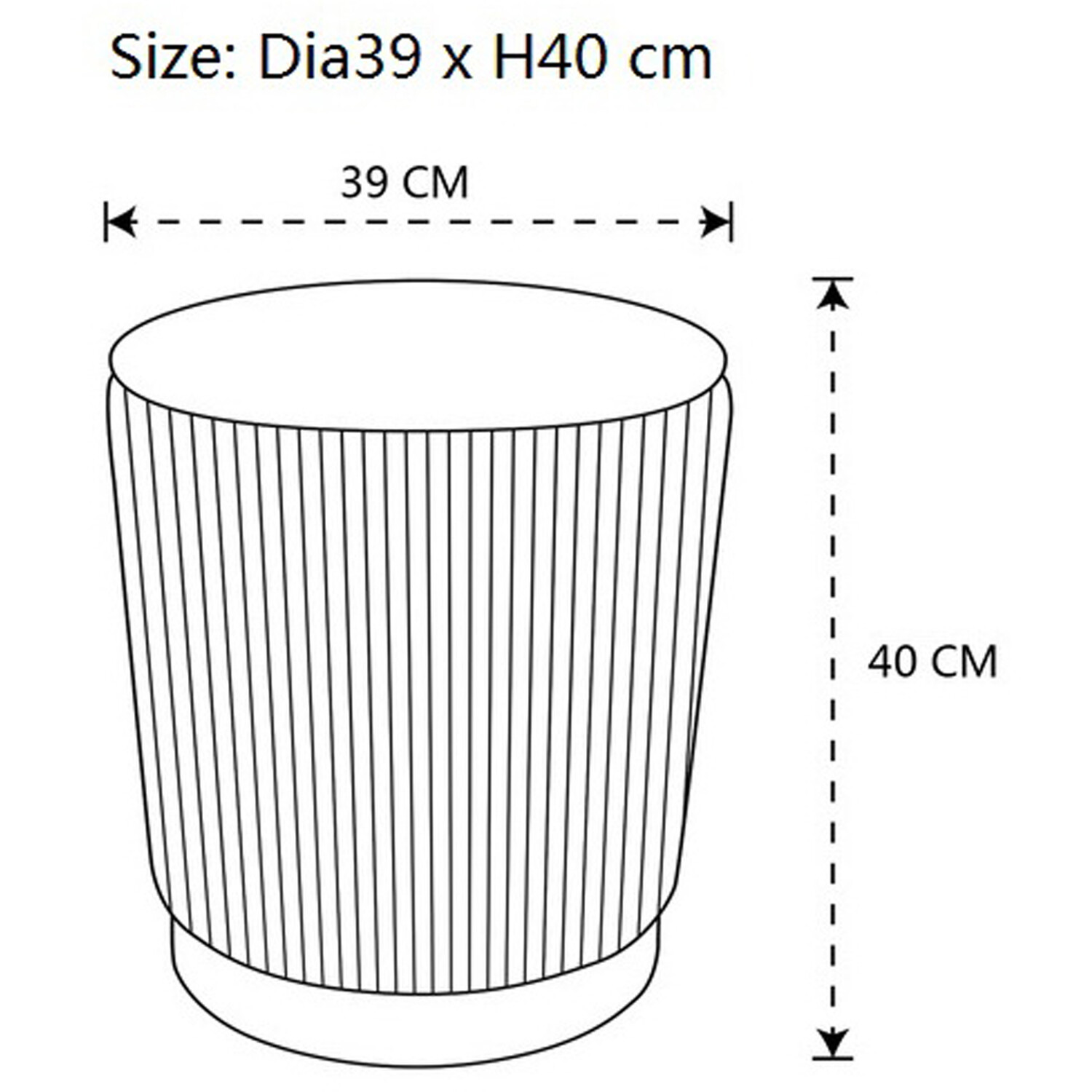 Olivia Green Footstool Image 7